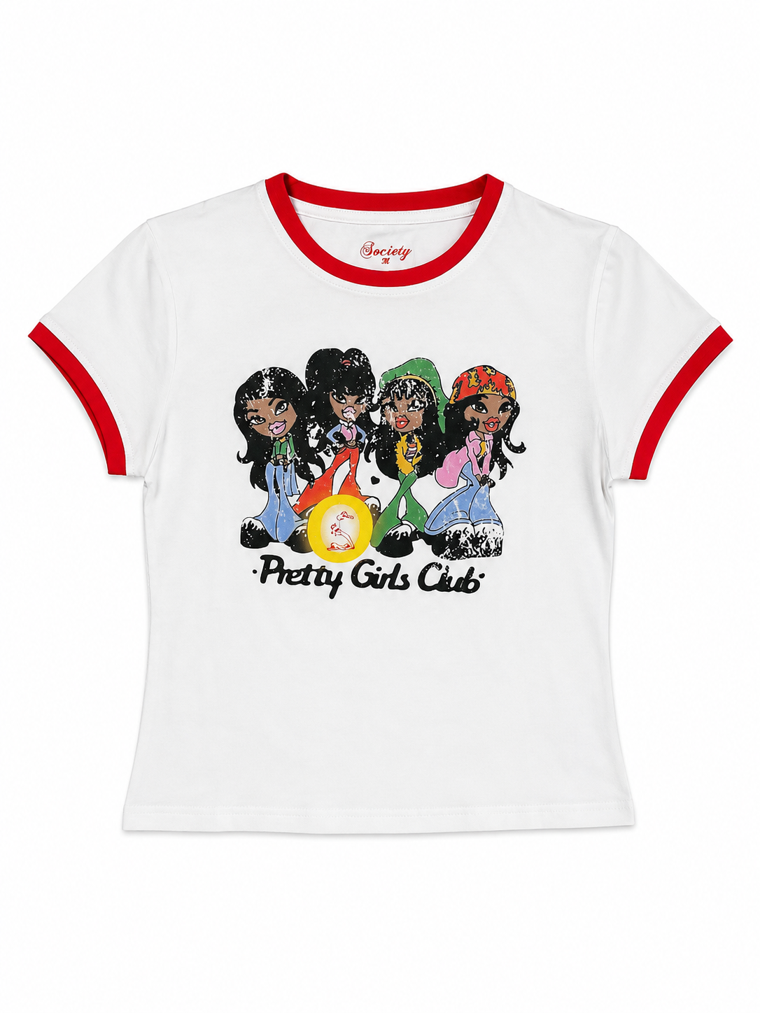 pretty girls club baby tee